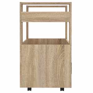 Kuchyňský vozík dub sonoma 60 x 45 x 80 cm kompozitní dřevo - obrázek 7