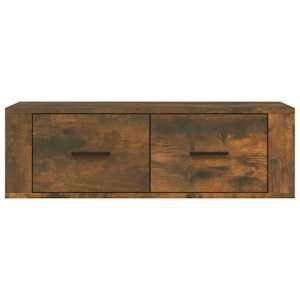 Závěsná TV skříňka kouřový dub 80 x 36 x 25 cm kompozitní dřevo - obrázek 6