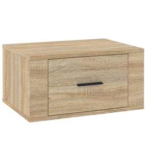 Nástěnný noční stolek dub sonoma 50x36x25 cm - obrázek 2
