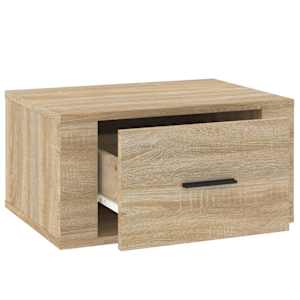 Nástěnný noční stolek dub sonoma 50x36x25 cm - obrázek 7