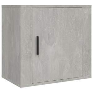 Nástěnné noční stolky 2 ks betonově šedé 50x30x47 cm - obrázek 5