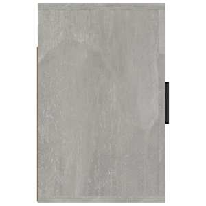 Nástěnné noční stolky 2 ks betonově šedé 50x30x47 cm - obrázek 8