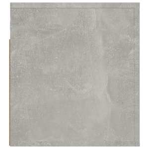 Nástěnné noční stolky 2 ks betonově šedá 50x36x40 cm - obrázek 8
