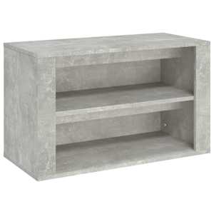 Botník betonově šedý 75 x 35 x 45 cm kompozitní dřevo - obrázek 2