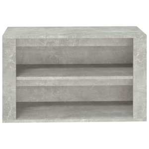 Botník betonově šedý 75 x 35 x 45 cm kompozitní dřevo - obrázek 5