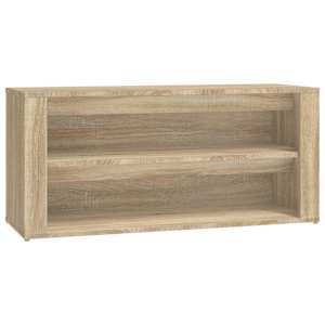 Botník dub sonoma 100 x 35 x 45 cm kompozitní dřevo - obrázek 2