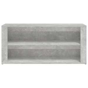 Botník betonově šedý 100 x 35 x 45 cm kompozitní dřevo - obrázek 5