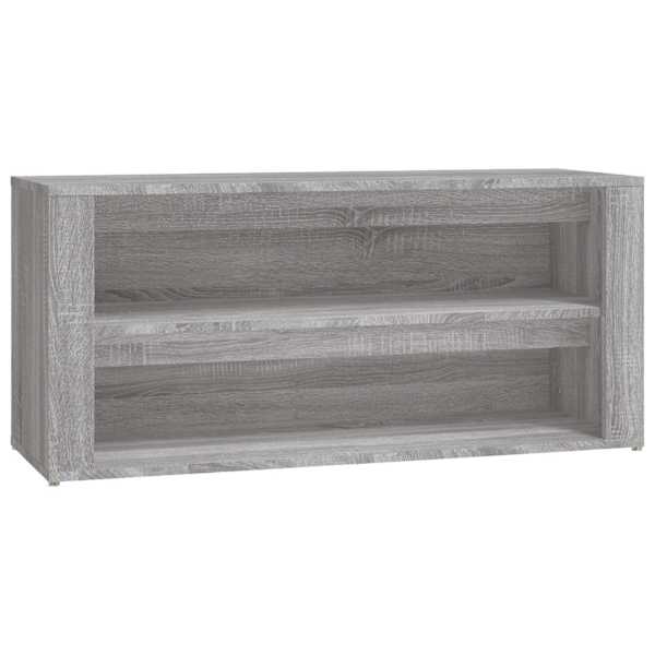 vidaXL kingakapp, hall Sonoma tamm, 100x35x45 cm, tehispuit