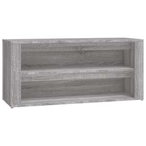 Botník šedý sonoma 100 x 35 x 45 cm kompozitní dřevo - obrázek 2