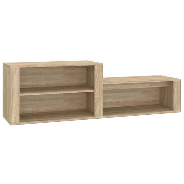 vidaXL kingakapp, Sonoma tamm, 150x35x45 cm, tehispuit