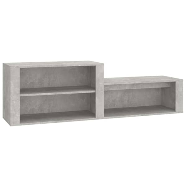 vidaXL kingakapp, betoonhall, 150 x 35 x 45 cm, tehispuit