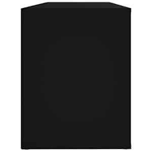 Botník černý 100x35x45 cm kompozitní dřevo - obrázek 6