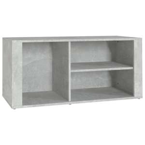 vidaXL kingakapp, betoonhall, 100 x 35 x 45 cm, tehispuit