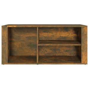 Botník kouřový dub 100x35x45 cm kompozitní dřevo - obrázek 5