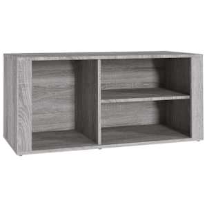 vidaXL kingakapp, hall Sonoma tamm, 100 x 35 x 45 cm, tehispuit