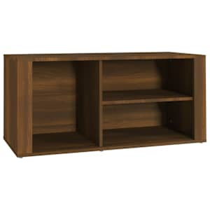 Botník hnědý dub 100x35x45 cm kompozitní dřevo - obrázek 2