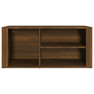 Botník hnědý dub 100x35x45 cm kompozitní dřevo - obrázek 5