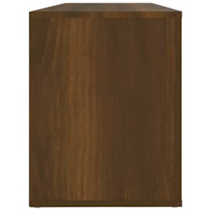 Botník hnědý dub 100x35x45 cm kompozitní dřevo - obrázek 6
