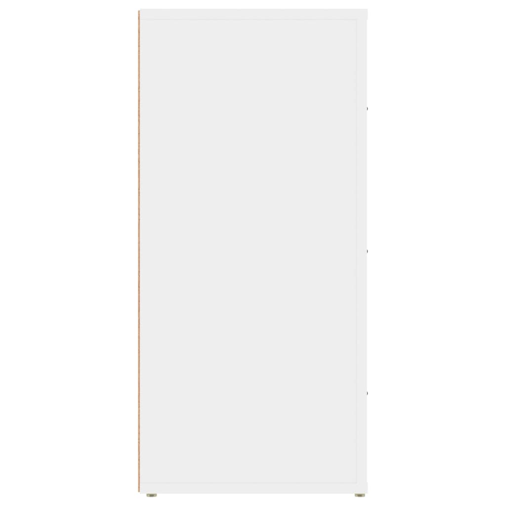 fehér szerelt fa tálalószekrény 40 x 33 x 70 cm