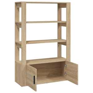 Příborník dub sonoma 80x30x119,5 cm kompozitní dřevo - obrázek 7
