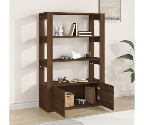 vidaXL Ντουλάπι Καφέ Δρυς 80x30x119,5 εκ. από Επεξεργασμένο Ξύλο