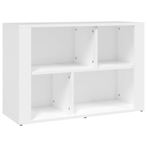 vidaXL puhvetkapp, valge, 80 x 30 x 54 cm, tehispuit