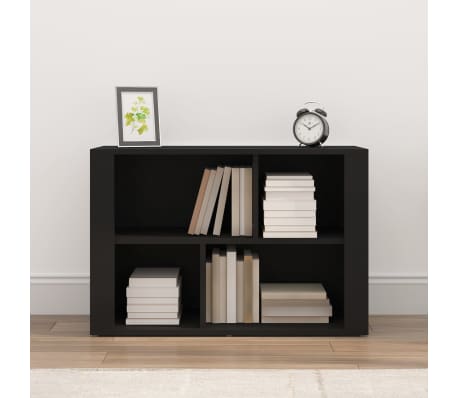 vidaXL Sideboard Black 80x30x54 cm Engineered Wood