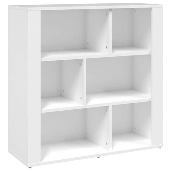 vidaXL puhvetkapp, valge, 80 x 30 x 80 cm, tehispuit