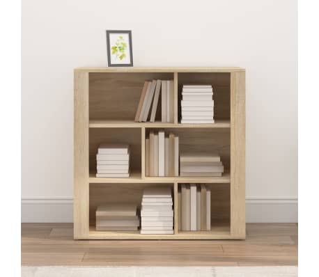 vidaXL &Scaron;oninė spintelė, ąžuolo spalvos, 80x30x80cm, apdirbta mediena