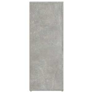 Příborník betonově šedý 80x30x80 cm kompozitní dřevo - obrázek 6
