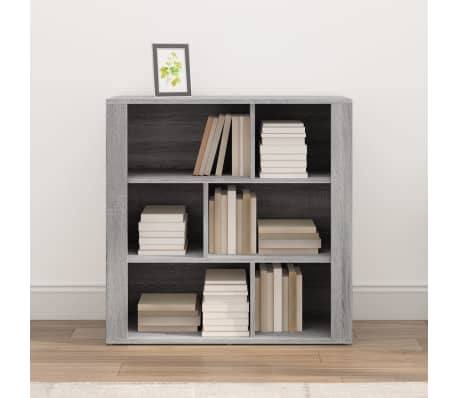 vidaXL Servantă, gri sonoma, 80x30x80 cm, lemn prelucrat