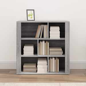 vidaXL Servantă, gri sonoma, 80x30x80 cm, lemn prelucrat