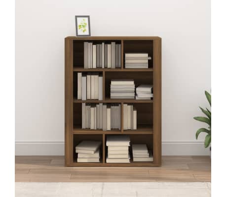 vidaXL Servantă, stejar maro, 80x30x106 cm, lemn compozit