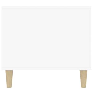 Konferenční stolek lesklý bílý 90x49x45 cm kompozitní dřevo - obrázek 7