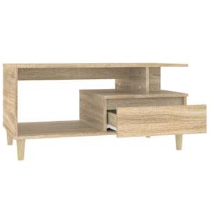 Konferenční stolek dub sonoma 90x49x45 cm kompozitní dřevo - obrázek 6