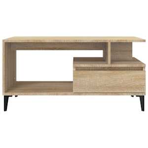 Konferenční stolek dub sonoma 90x49x45 cm kompozitní dřevo - obrázek 5