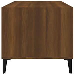 Konferenční stolek hnědý dub 90x49x45 cm kompozitní dřevo - obrázek 7