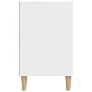 Botník bílý 102x36x60 cm kompozitní dřevo - obrázek 6