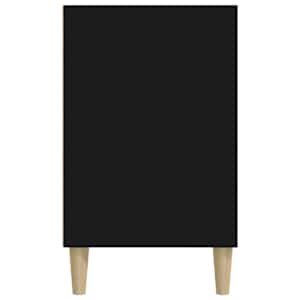 Botník černý 102x36x60 cm kompozitní dřevo - obrázek 6