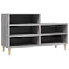 vidaXL kingakapp, hall Sonoma tamm, 102x36x60 cm, tehispuit