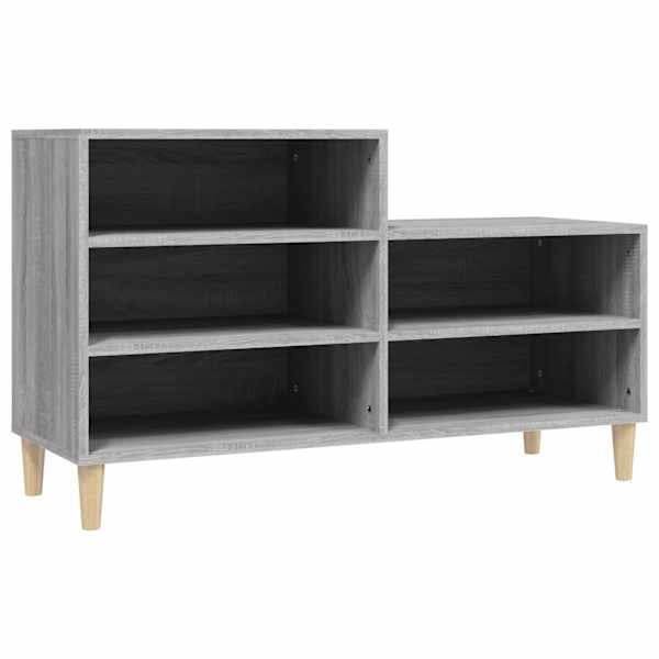 vidaXL kingakapp, hall Sonoma tamm, 102x36x60 cm, tehispuit