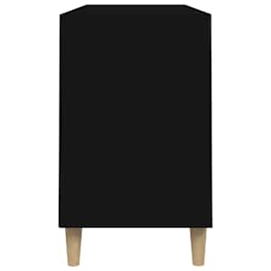 Botník černý 102x36x60 cm kompozitní dřevo - obrázek 6