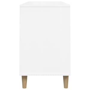 Botník bílý s vysokým leskem 102x36x60 cm kompozitní dřevo - obrázek 6
