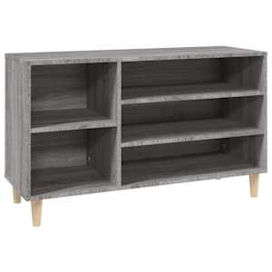 vidaXL kingakapp, hall Sonoma tamm, 102x36x60 cm, tehispuit