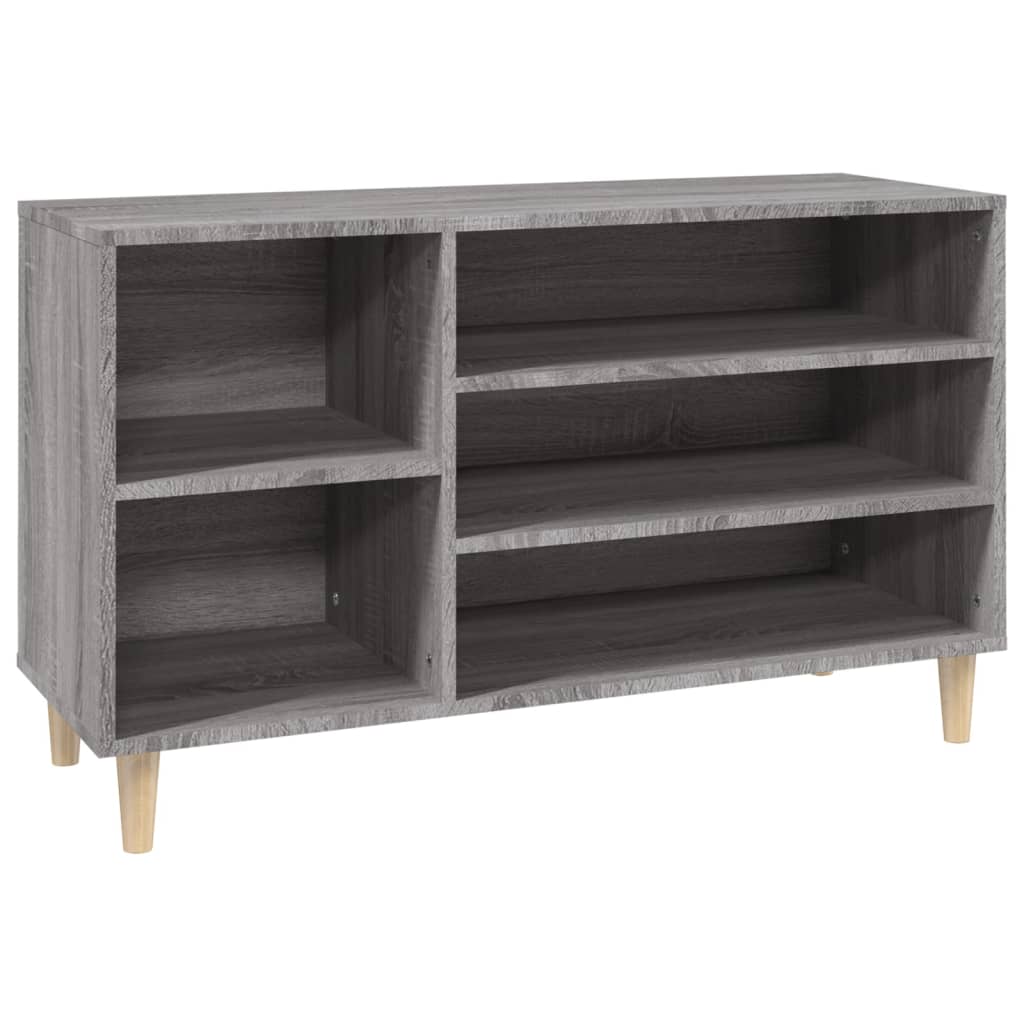 vidaXL BotnĂ­k ĹˇedĂ˝ sonoma 102x36x60 cm kompozitnĂ­ dĹ™evo
