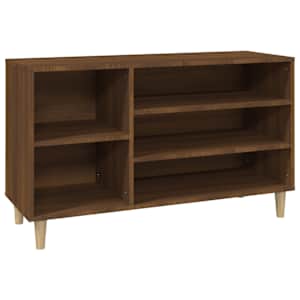 Botník hnědý dub 102x36x60 cm kompozitní dřevo - obrázek 2