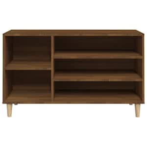 Botník hnědý dub 102x36x60 cm kompozitní dřevo - obrázek 5