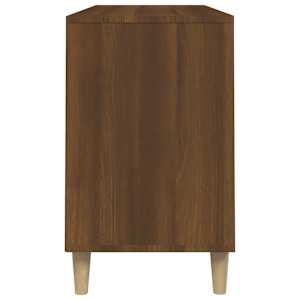 Botník hnědý dub 102x36x60 cm kompozitní dřevo - obrázek 6