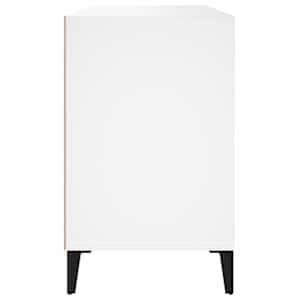 Botník bílý 102x36x60 cm kompozitní dřevo - obrázek 6
