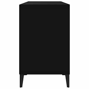 Botník černý 102x36x60 cm kompozitní dřevo - obrázek 6